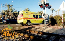 مصرع سيدة دهساً تحت عجلات القطار قرب مدينة اللد 